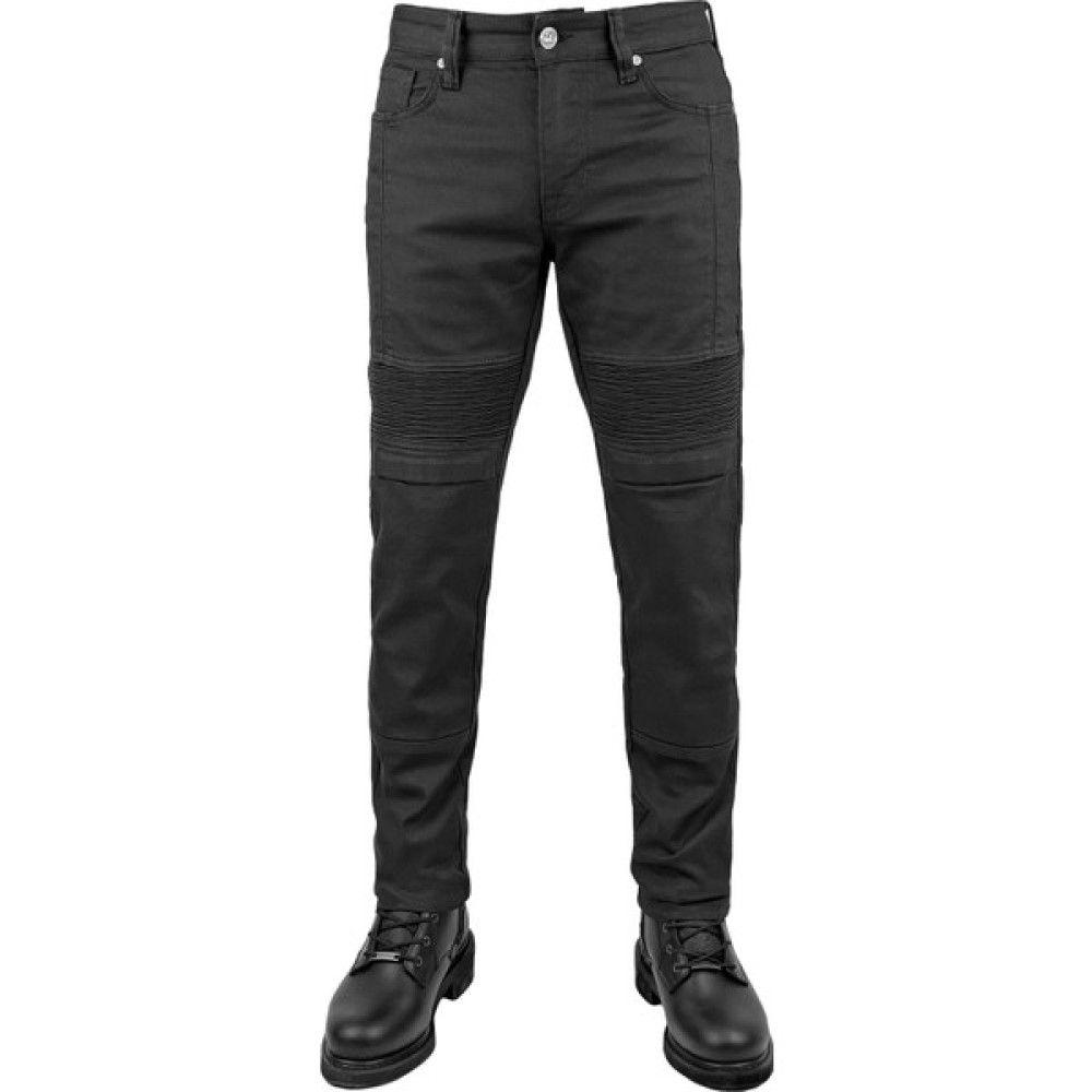 The Biker Jeans Black Iron Flexi V4 Korumalı Motosiklet Kot Pantolonu - 32 / 32 Motorsiklet Sürücüsü Giyim & Ayakkabı Fiyatı