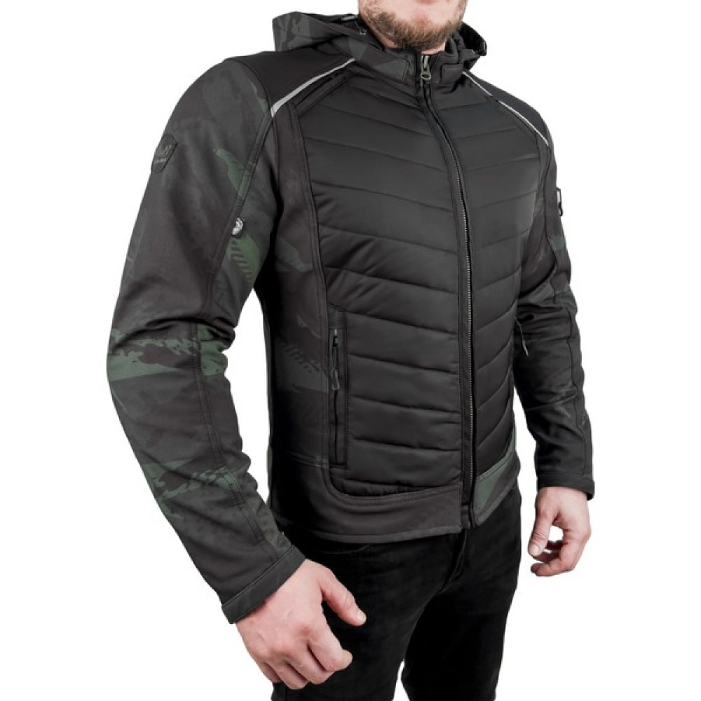The Biker Jeans Everest Khaki Camo Korumalı Motosiklet Montu Erkek - XL Motorsiklet Montları Fiyatı