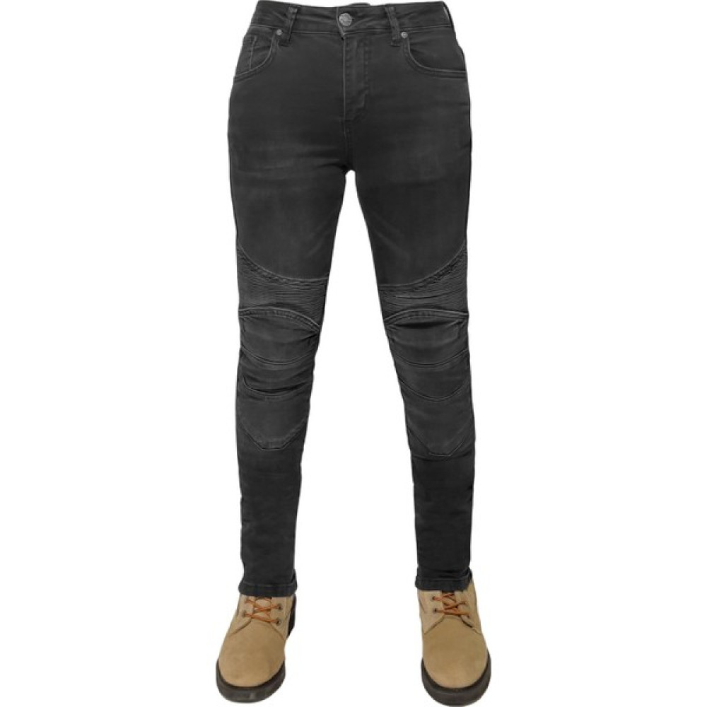The Biker Jeans Evo Ultra Flexi Smoky Black Korumalı Motosiklet Kot Pantolonu Kadın - Siyah - Gri - 30 - 30 Motorsiklet Sürücüsü Giyim & Ayakkabı Fiyatı