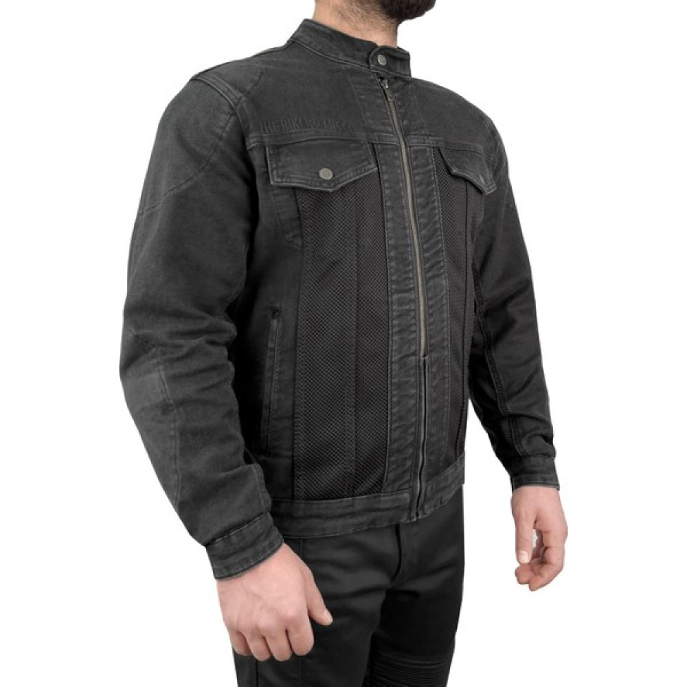 The Biker Jeans Grey Ice Korumalı File Motosiklet Kot Montu Erkek - M Motorsiklet Montları Fiyatı