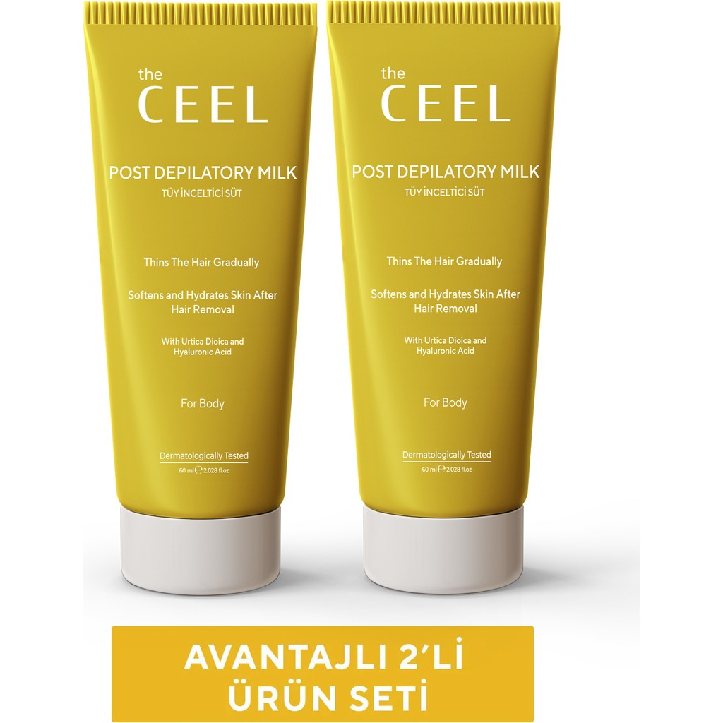 The Ceel 2li Tüy ve Nemlendirici Süt Isırgan Otu & Hyaluronik Asit Özlü 60 ml" Tüy Dökücüler ve Azaltıcılar Fiyatı