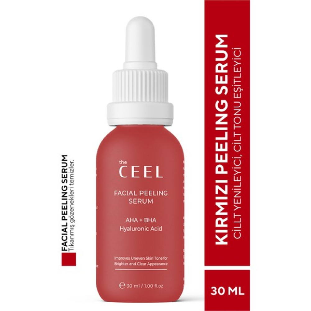 The Ceel Aha+Bha Cilt Tonu Eşitleyici & Yenileyici Kırmızı Peeling Serum 30 ml Anti-Aging / Yaşlanma Karşıtı Fiyatı