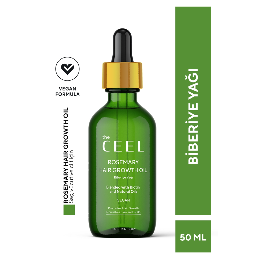The Ceel Biberiye Yağı ve Doğal Yağlar ile Güçlü Formül Biotin Özlü Saç Bakımı 50 Ml Saç Bakım Maskeleri & Serumlar & Spreyler Fiyatı