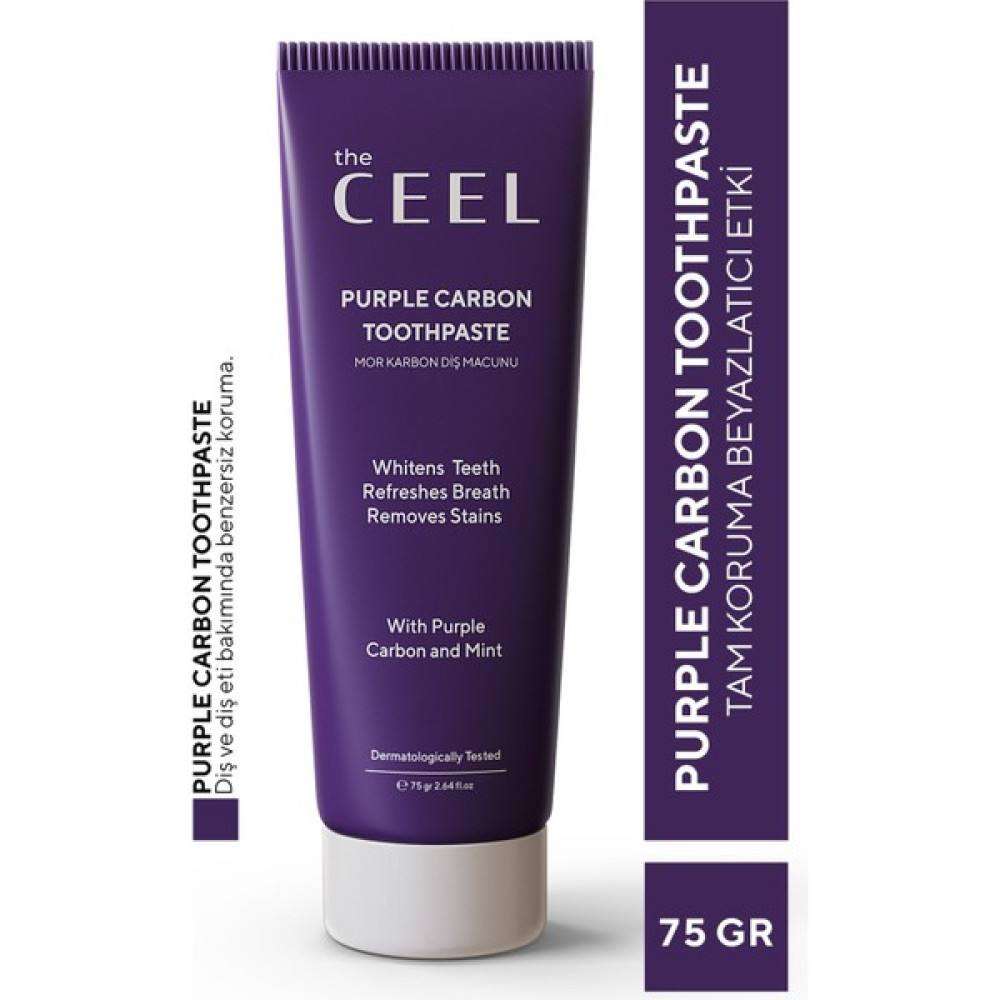 The Ceel Diş Beyazlatıcı Aktif Mor Karbon Diş Macunu 75 gr Diş Macunları Fiyatı