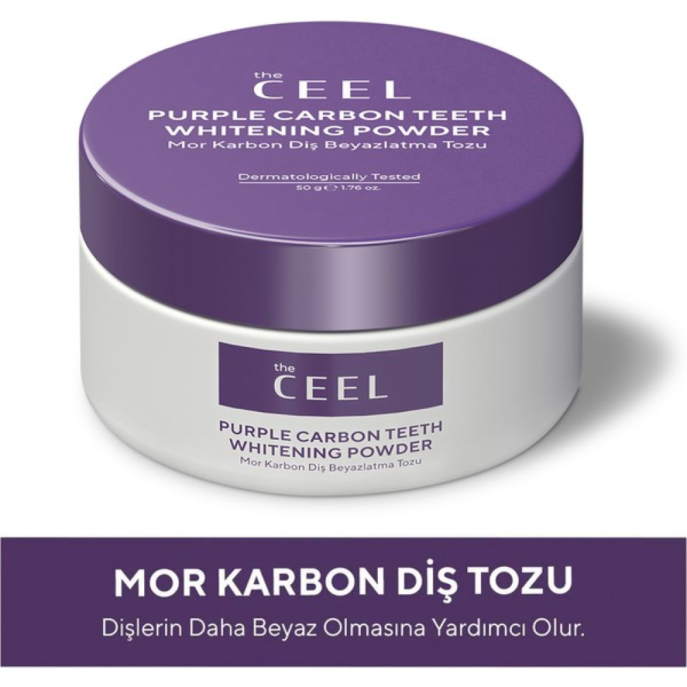 The Ceel Diş Beyazlatıcı Aktif Mor Karbon Diş Tozu 50 gr Diş Beyazlatıcılar Fiyatı