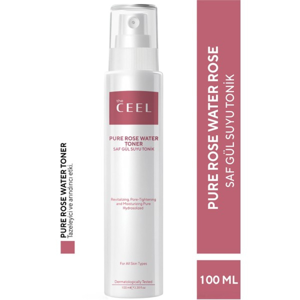 The Ceel Gözenek Sıkılaştırıcı Saf Gül Suyu Tonik Arındırıcı Etkili 100 ml Cilt Temizleme ve Peeling Fiyatı