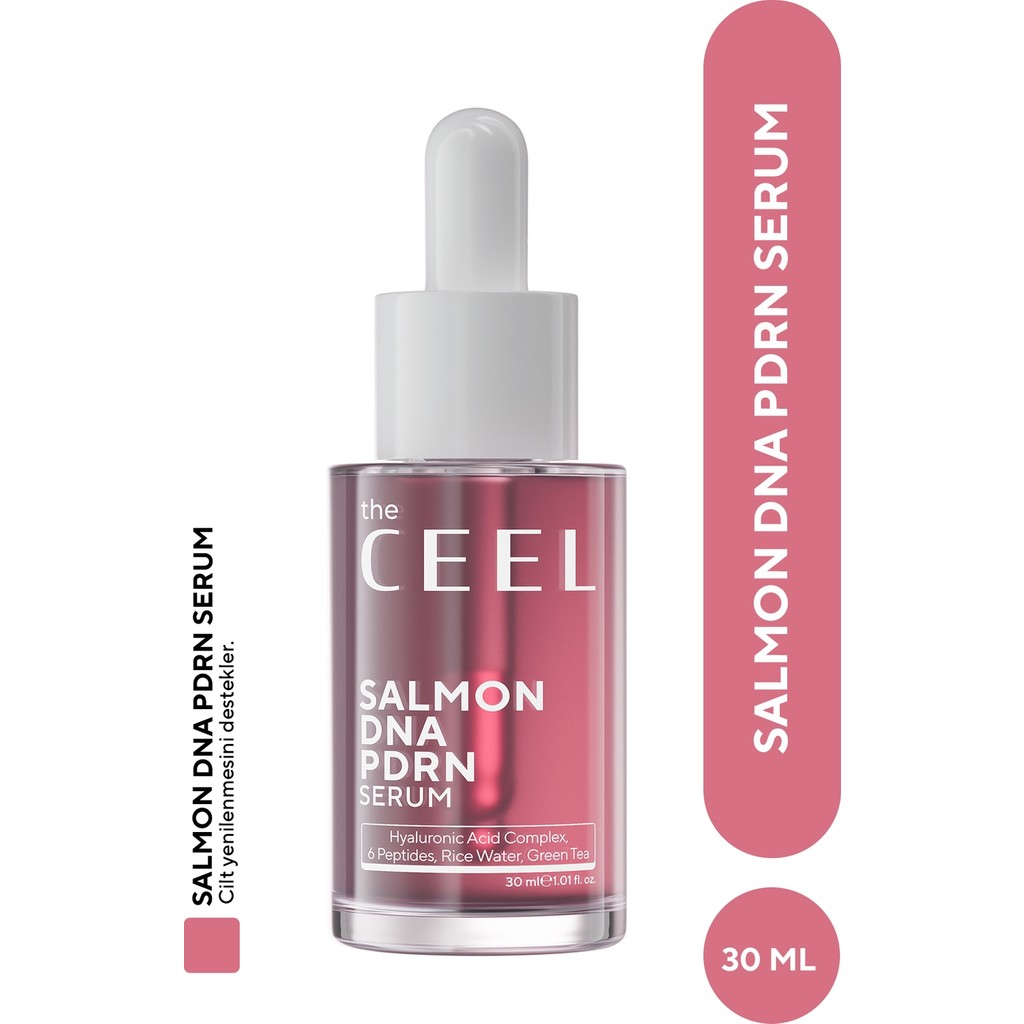 The Ceel Somon Dna Pdrn Yüz Serumu – Pirinç Suyu, Hyaluronik Asit ve Peptit Kompleks 30 ml Diğer Fiyatı