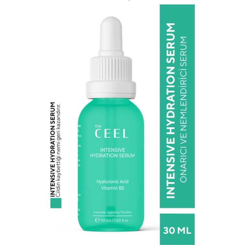 The Ceel Yoğun Nemlendirici ve Onarıcı Serum Hyaluronıc Acıd,Sodium Pca,Panthenol B5 Etkili 30 ml Anti-Aging / Yaşlanma Karşıtı Fiyatı