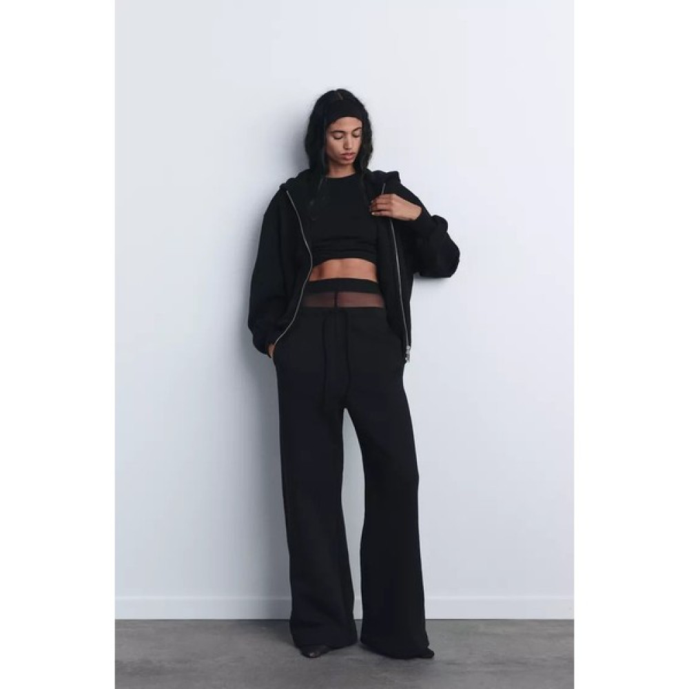 The Champ Clothing Içi Polar Oversize Kesim Kapüşonlu Siyah Eşofman Takımı Kadın Eşofman Fiyatı