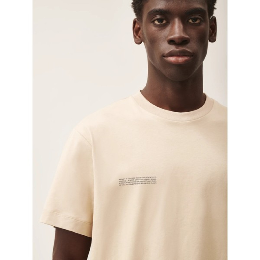 The Champ Clothing Krem Unisex Nature Concept Baskılı Oversize T-Shirt Bayan T-shirt Fiyatı