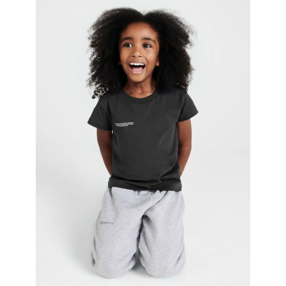 The Champ Clothing Siyah Çocuk Unisex Nature Concept Baskılı Oversize T-Shirt Erkek Çocuk T-shirt Fiyatı