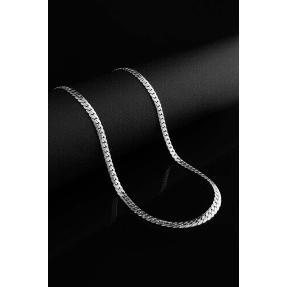 The Collection Urban Paslanmaz Gümüş Çelik Zincir Kolye 65 cm Beden Bijuteri Kolye Fiyatı