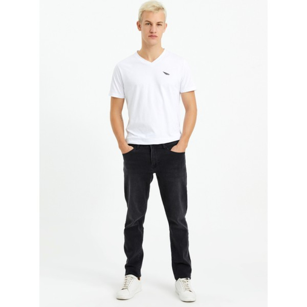 The Crow Normal Bel Dar Paça Füme Erkek Pantolon Jeans Erkek Pantolon Fiyatı