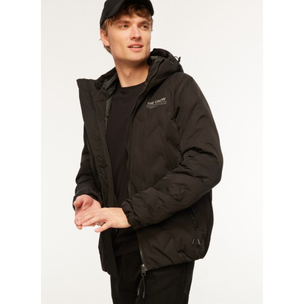 The Crow Regular Fit Siyah Erkek Ceket TC5082 Erkek Ceket Fiyatı