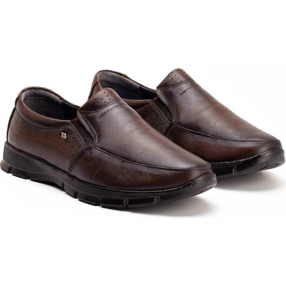 The Dortex Shoes COMF01 Erkek Deri Topuk Jelli Yumuşak Ortopedik Günlük Baba Ayakkabısı Erkek Günlük Ayakkabıları Fiyatı