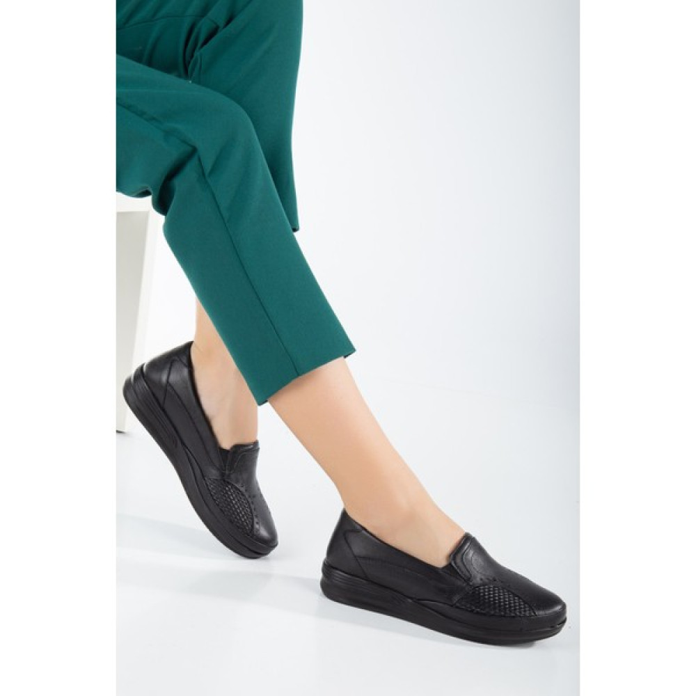 The Dortex Shoes The Dortex CD02 Kadın Tam Ortopedik Taş Işlemeli Topuksuz Rahat Anne Ayakkabısı Kadın Günlük Ayakkabıları Fiyatı