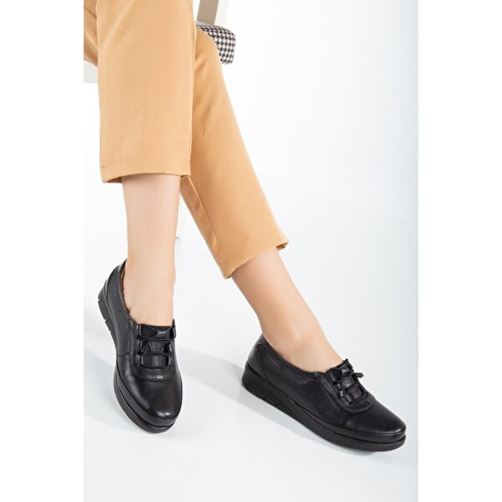 The Dortex Shoes The Dortex CD04 Kadın Içi Dışı Ortopedik Esnek Lastik Bağcıklı Anne Ayakkabısı Kadın Günlük Ayakkabıları Fiyatı