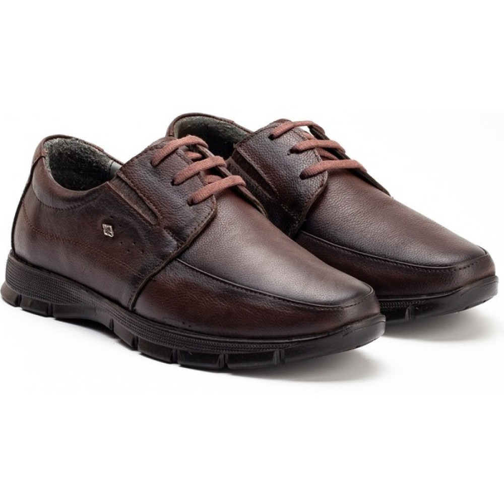 The Dortex Shoes The Dortex COMF02 Erkek Bağcıklı Topuk Jelli Yumuşak Ortopedik Günlük Baba Ayakkabısı Erkek Günlük Ayakkabıları Fiyatı