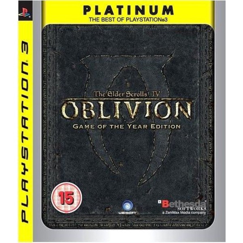 The Elder Scrolls Iv Oblivion Game Of Year Edition Platinum Ikinci El Ps3 Oyun Oyun Konsolları Fiyatı
