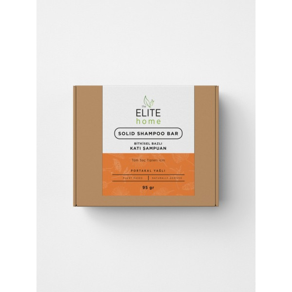 The Elite Home Bitkisel Katı Şampuan 95 gr Portakal Şampuan ve Saç Kremi Fiyatı