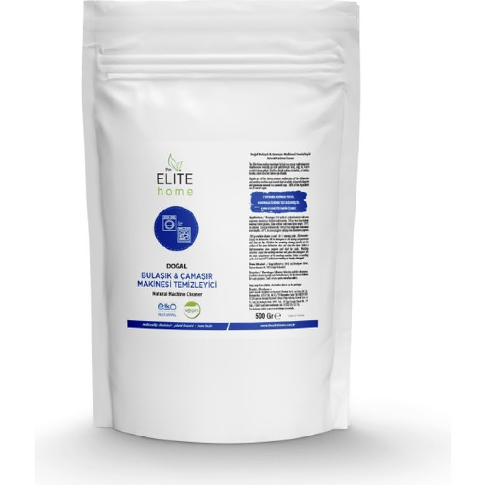 The Elite Home Doğal Çamaşır ve Bulaşık Makinesi Temizleyici 500 gr Bulaşık Yıkama Fiyatı