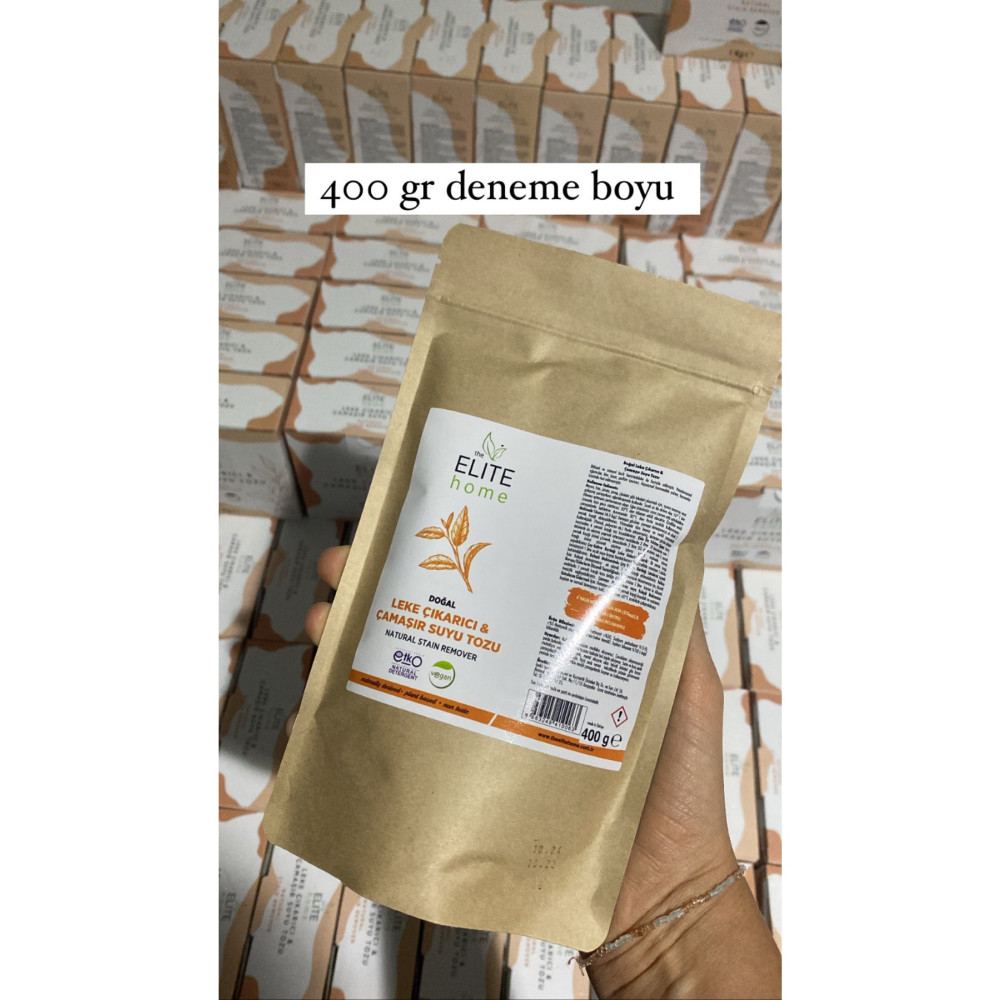 The Elite Home Doğal Ve Vegan Sertifikalı Leke Çıkarıcı Çamaşır Suyu Tozu 400 Gr Çamaşır Yıkama Fiyatı