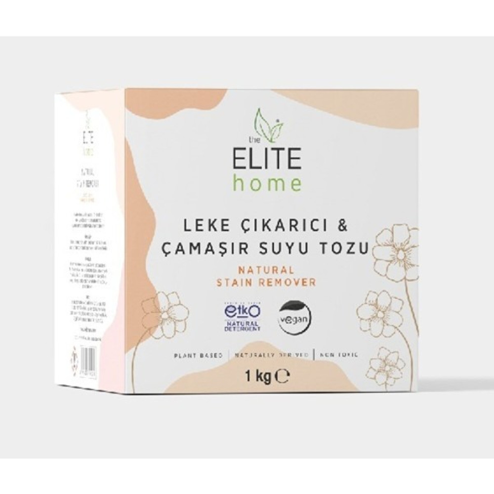 The Elite Home Doğal ve Vegan Sertifikalı Leke Çıkarıcı ve Çamaşır Suyu Tozu - 1 kg Çamaşır Yıkama Fiyatı