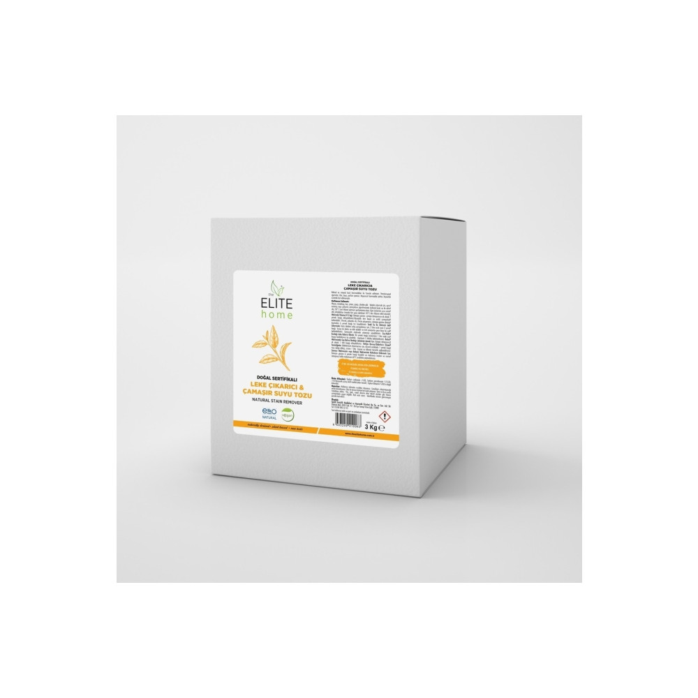 The Elite Home Doğal Ve Vegan Sertifikalı Leke Çıkarıcı Ve Çamaşır Suyu Tozu 3 Kg Çamaşır Yıkama Fiyatı
