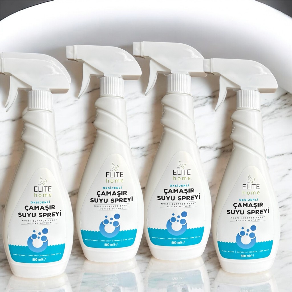 The Elite Home Oksijenli Çamaşır Suyu Spreyi 500 ml X4 Parlatıcı ve Temizleyiciler Fiyatı