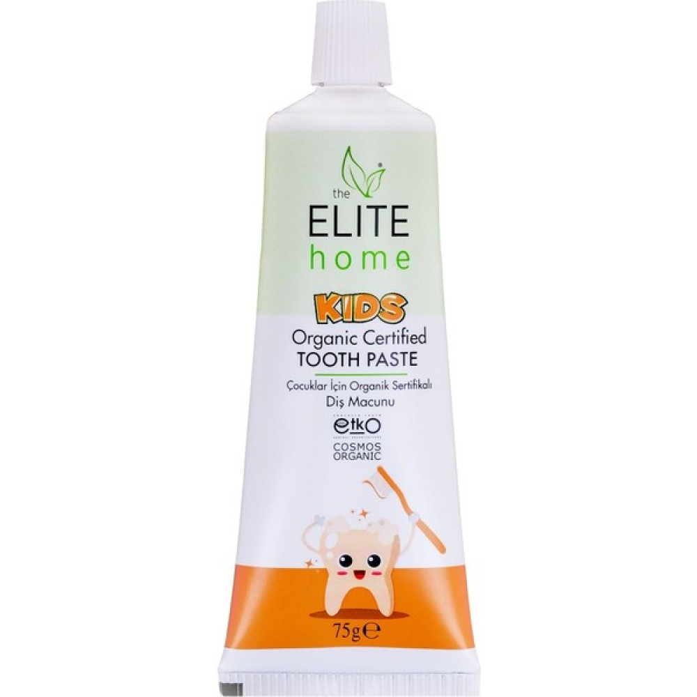 The Elite Home Organik Sertifikalı Diş Macunu Çocuk 75 Gr - 1 Diş Macunları Fiyatı