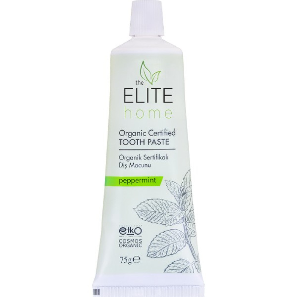 The Elite Home Organik Sertifikalı Diş Macunu Yetişkin 75 gr Diş Macunları Fiyatı