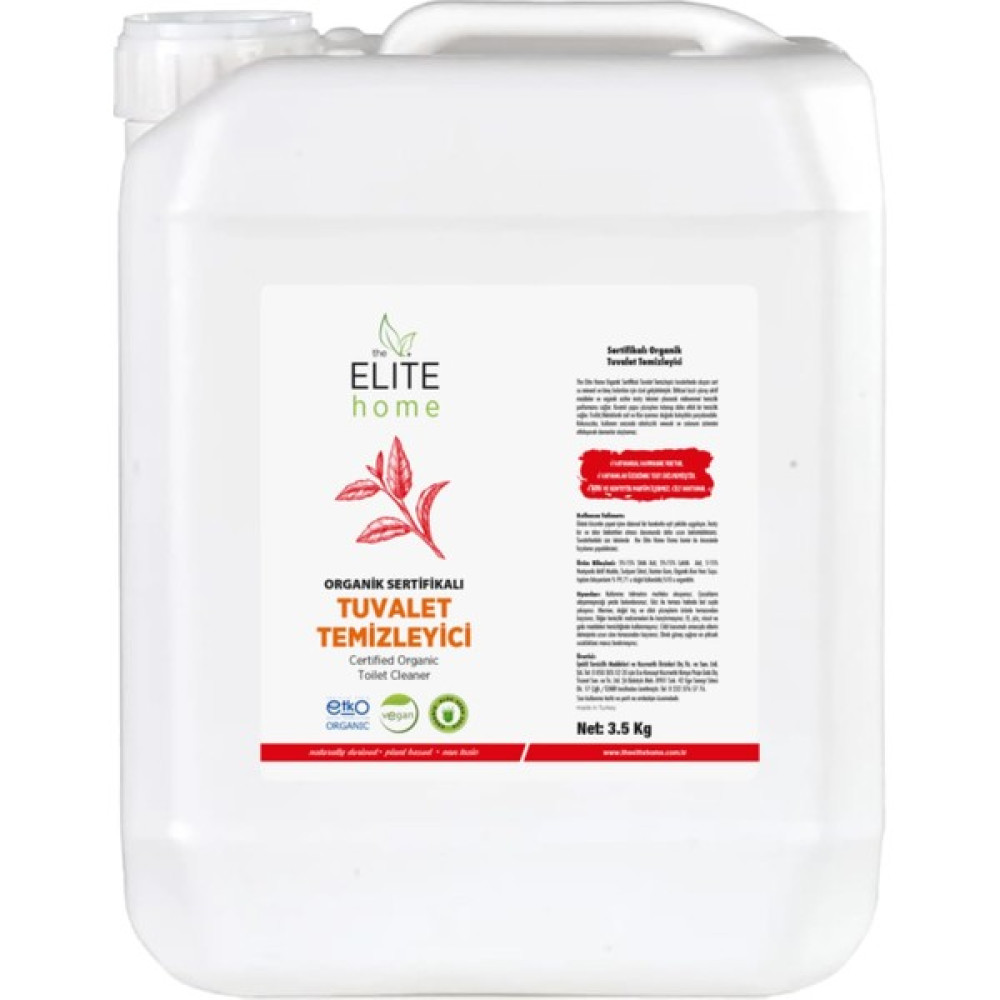 The Elite Home Organik Sertifikalı Tuvalet Temizleyici 3,5 kg Temizlik Malzemeleri Fiyatı