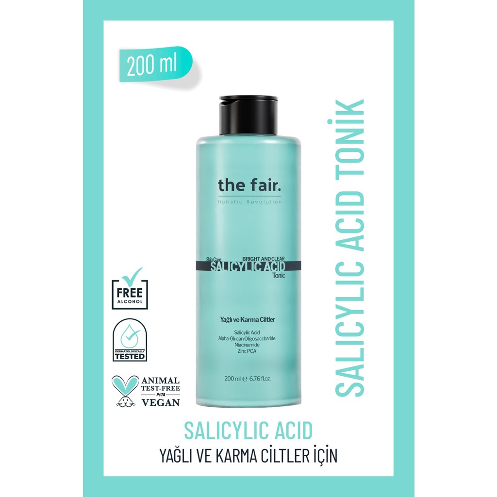 The Fair. Bright And Clear Salisilik Asit Tonik 200 Ml İ Gözenek Diğer Fiyatı