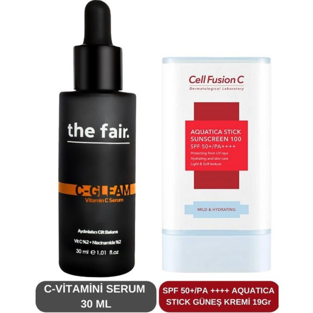 the fair. C Vitamini Aydınlatıcı Gözenek Bakım ve Aquatica Stick Güneş Kremi Set Güneş Kremleri ve Losyonları Fiyatı