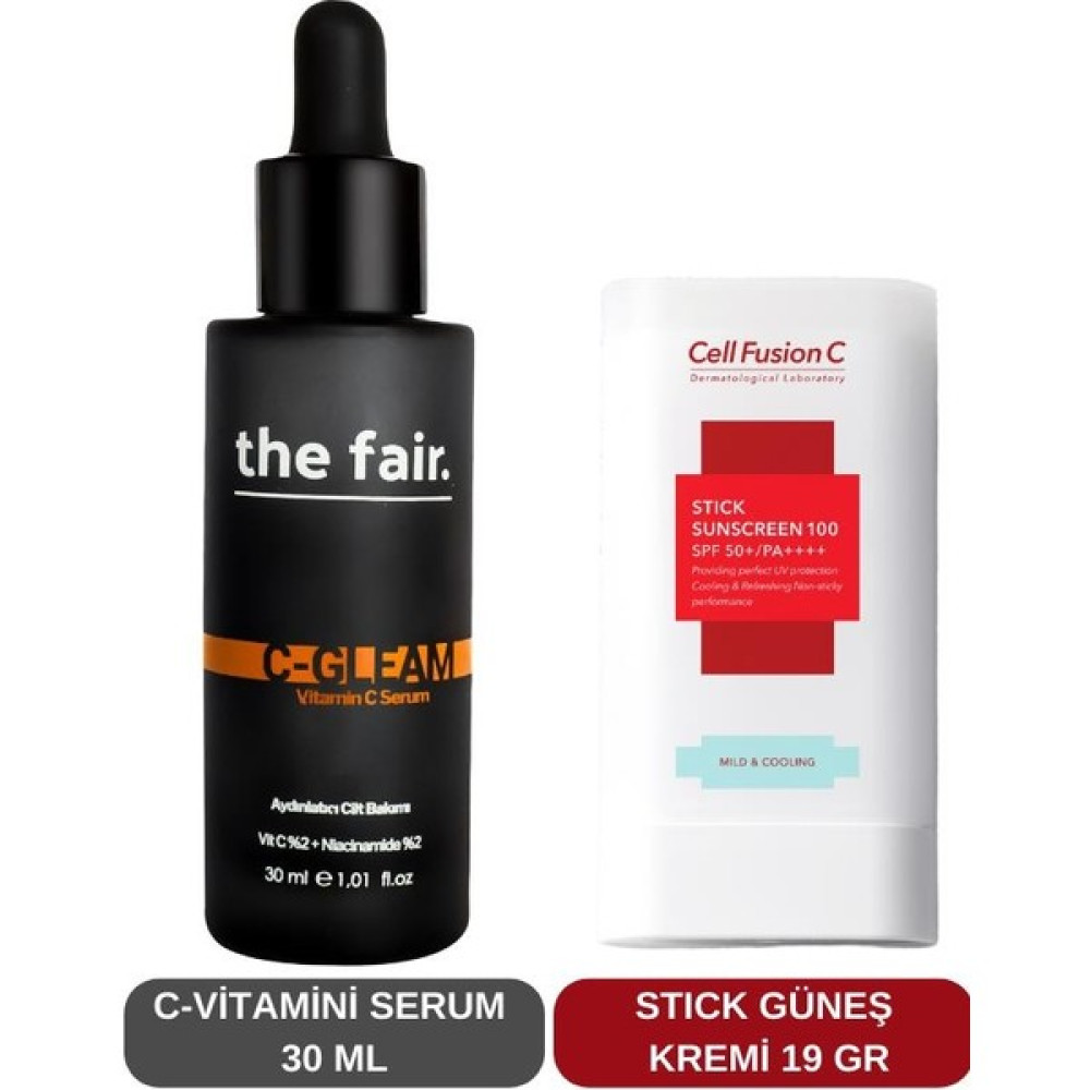 the fair. C Vitamini Aydınlatıcı Gözenek Bakım ve Stick Güneş Kremi Set Güneş Kremleri ve Losyonları Fiyatı