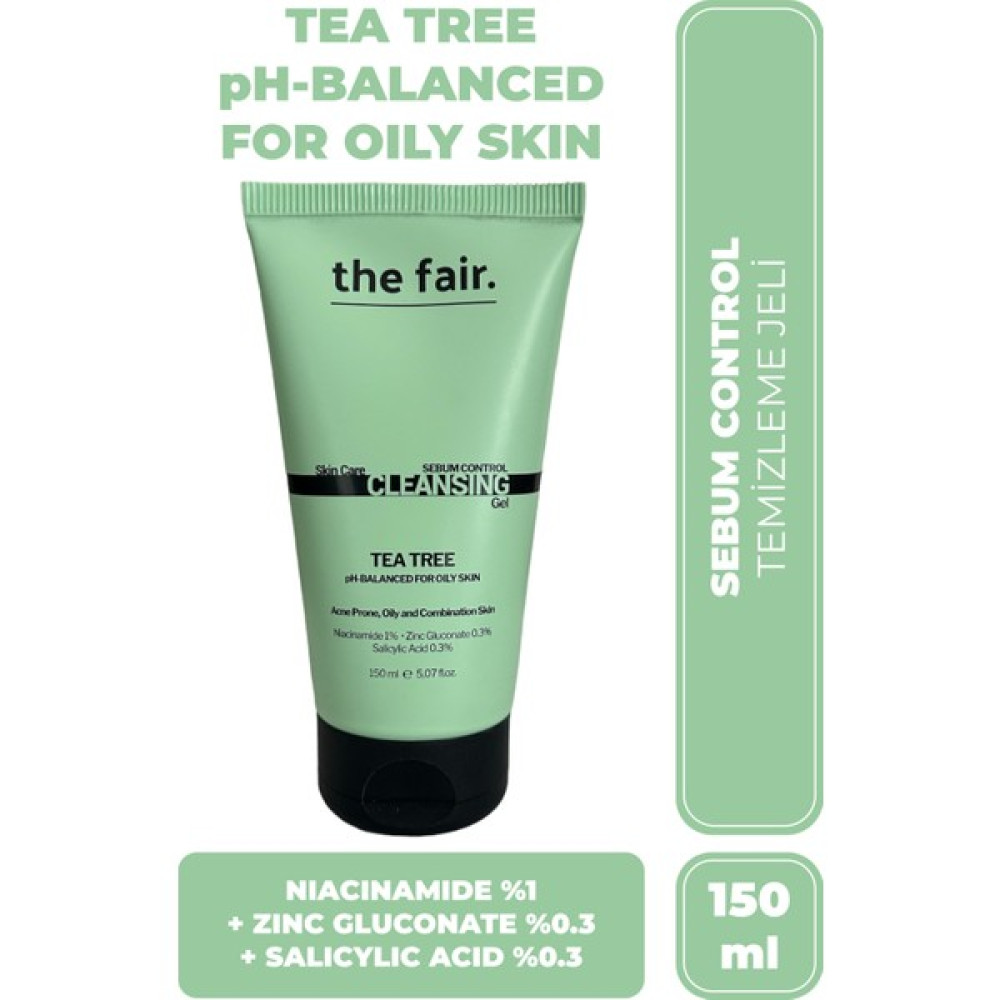 the fair. Çay Ağacı Ve Salisilik Asit İçerikli Sebum Dengeleyen Yağlı Ciltler İçin Vegan Yüz Yıkama Jeli 150 Ml Cilt Temizleme ve Peeling Fiyatı