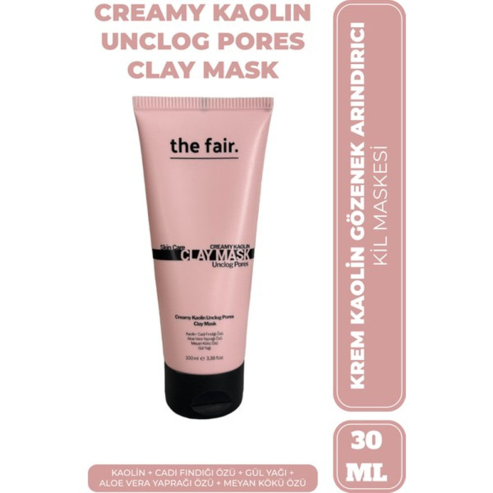 the fair. Creamy Kaolin Gözenek Temizleyen Kil Maskesi 30 ml Maskeler Fiyatı