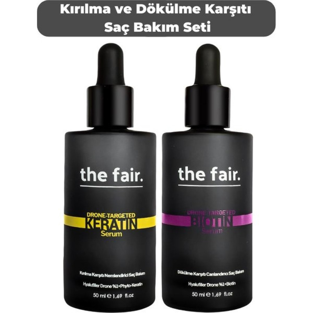 the fair. Dökülme ve Kırılma Karşıtı Vegan Saç Bakım Seti 100 ML Saç Bakım Maskeleri & Serumlar & Spreyler Fiyatı