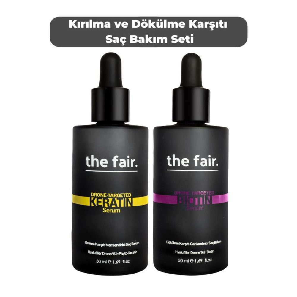 The Fair . Dökülme Ve Kırılma Karşıtı Vegan Saç Bakım Seti 100 ml Saç Bakım Maskeleri & Serumlar & Spreyler Fiyatı