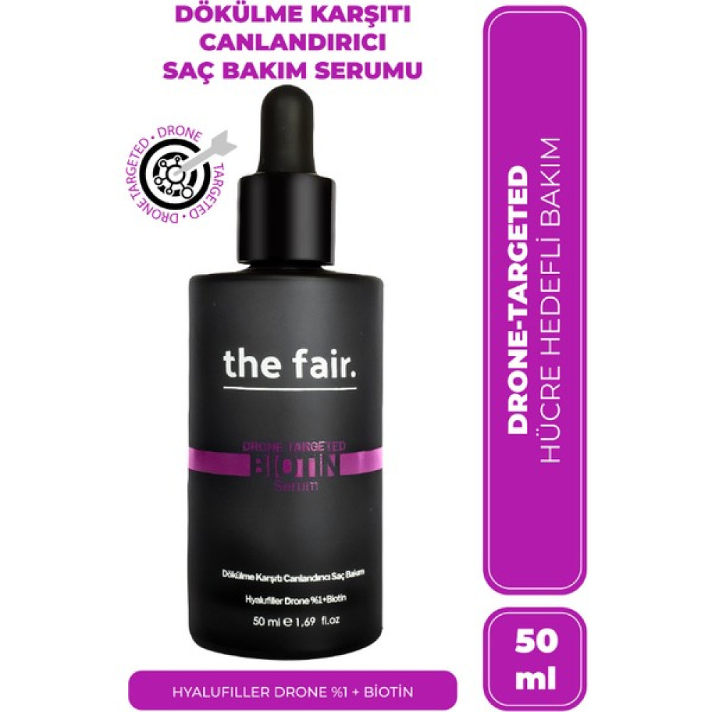 the fair. Drone-Targeted Biotin Dökülme Önleyici Vegan Saç Serumu %1 Hyalufiller Drone +Biotin 50ml Saç Bakım Maskeleri & Serumlar & Spreyler Fiyatı