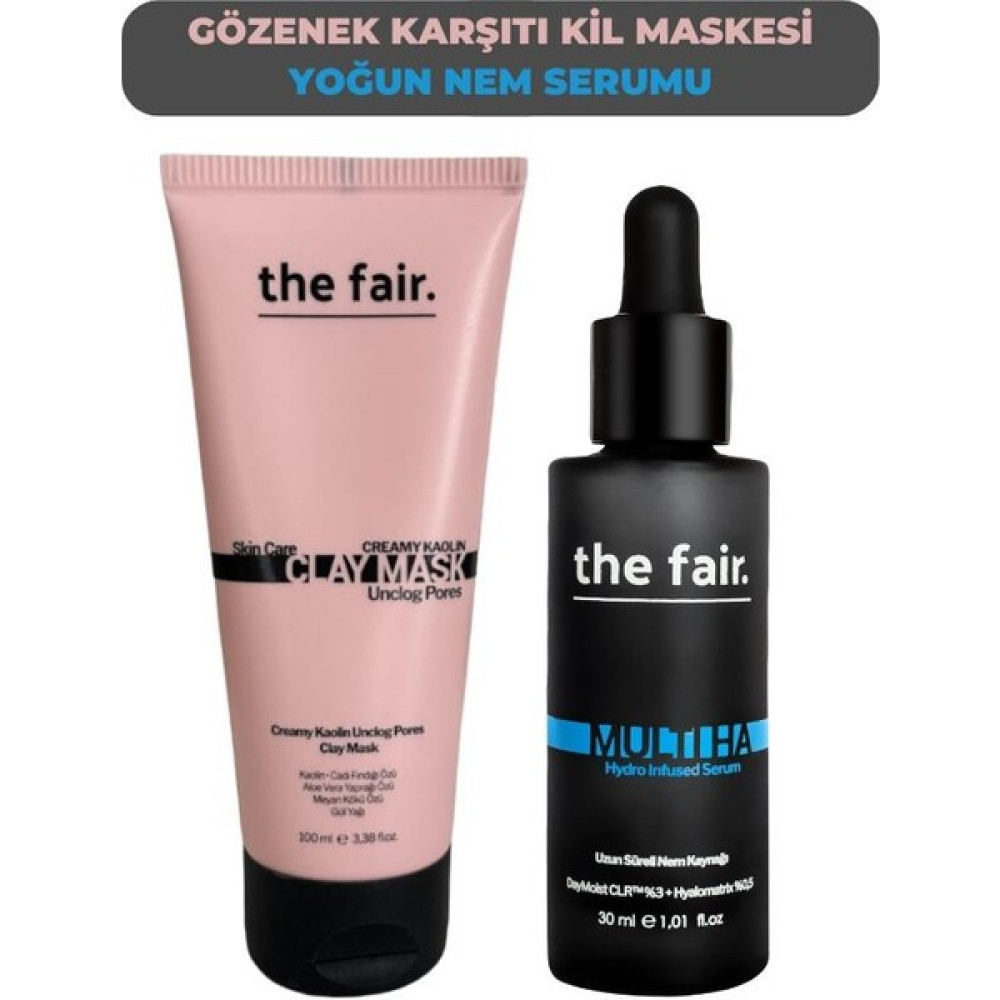 The Fair Gözenek Karşıtı Kil Maskesi ve Yoğun Nem Serumu Maskeler Fiyatı
