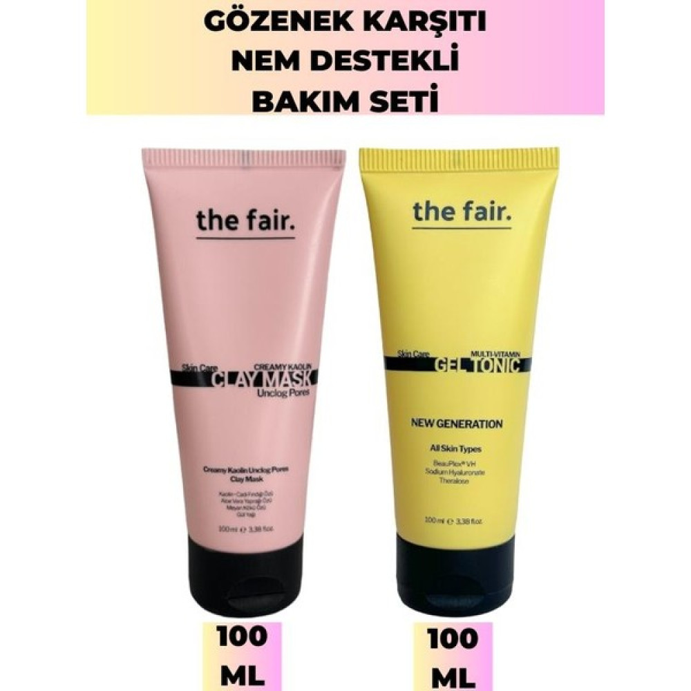 the fair. Gözenek Karşıtı Nem Destekli Bakım Seti Bakım Set Yüz Maskesi ve Jel Tonik Maskeler Fiyatı