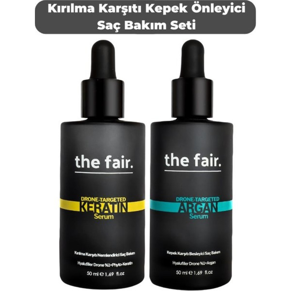 the fair . Kırılma Karşıtı Kepek Önleyici Vegan Saç Bakım Seti Saç Bakım Maskeleri & Serumlar & Spreyler Fiyatı