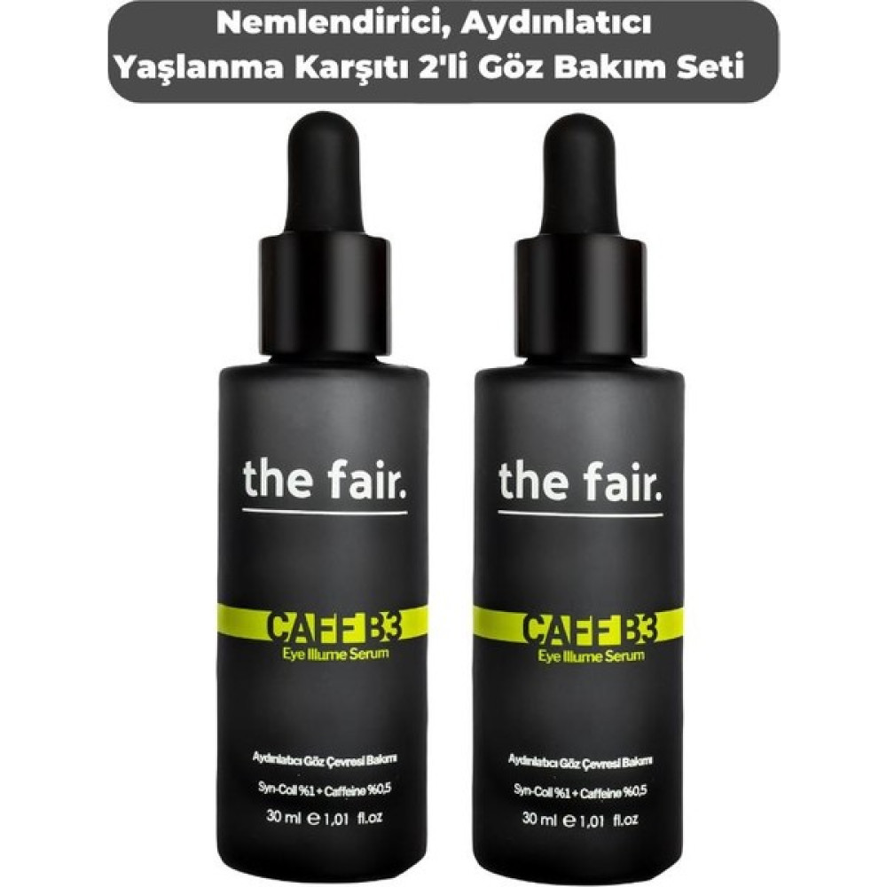 the fair. Nemlendirici, Aydınlatıcı Yaşlanma Karşıtı 2'li Göz Bakım Seti Göz Kremi Fiyatı
