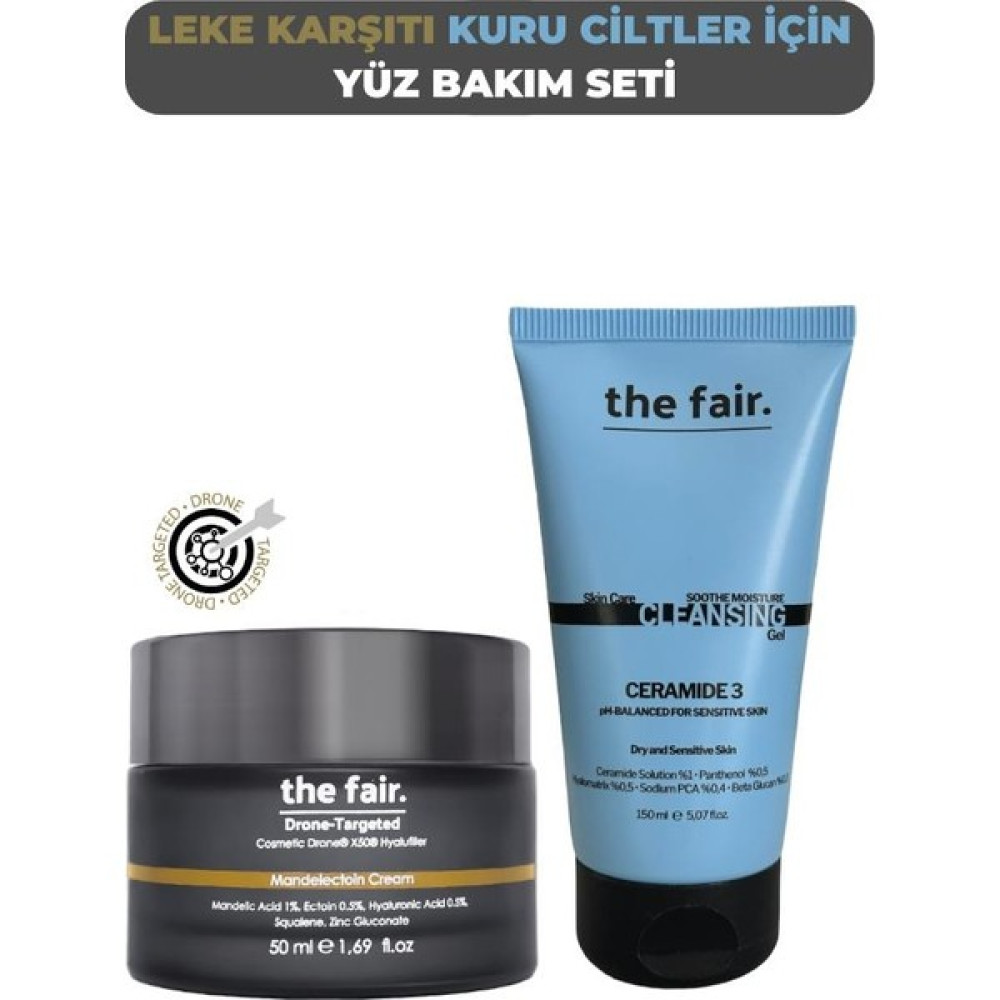 The Fair The Fair. Leke Karşıtı Kuru Ciltler Için Bakım Seti Nemlendiriciler Fiyatı