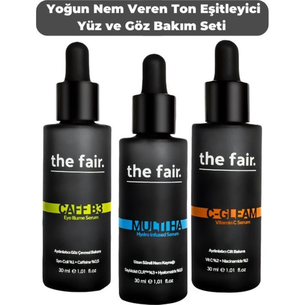 The Fair The Fair. Yoğun Nem Veren & Ton Eşitleyici Yüz ve Göz Çevresi Set- Back To Baby Face Anti-Aging / Yaşlanma Karşıtı Fiyatı