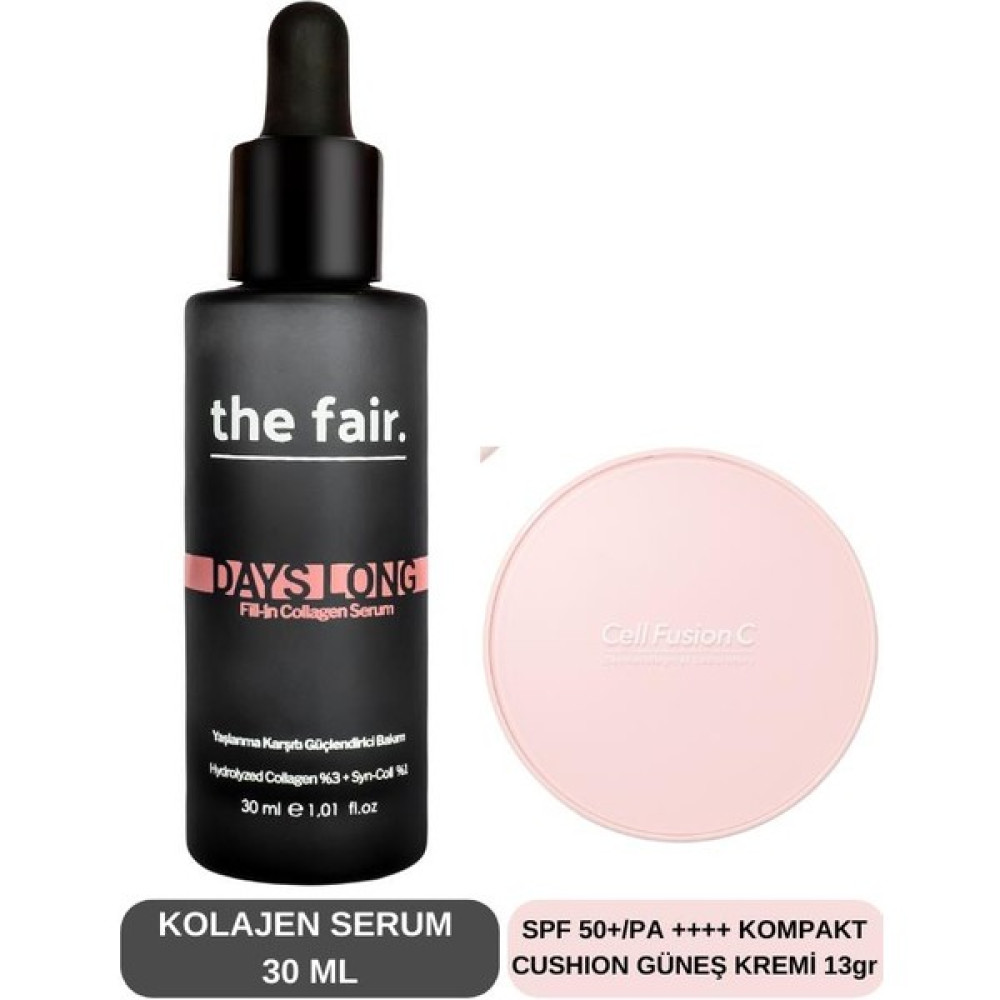 the fair. Yaşlanma Karşıtı Kolajen Serum Ve Kompakt Güneş Kremi Set Güneş Kremleri ve Losyonları Fiyatı
