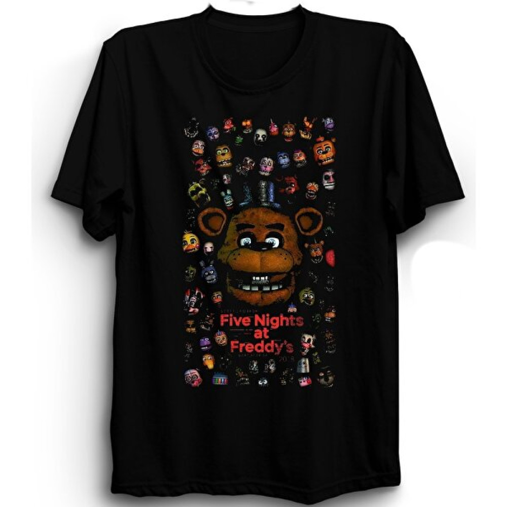 The Fame Five Nights At Freddy's, 5naf, Fnaf, Freddy Fazbear And Characters, Oyun, Game Tişört Erkek T-shirt Fiyatı