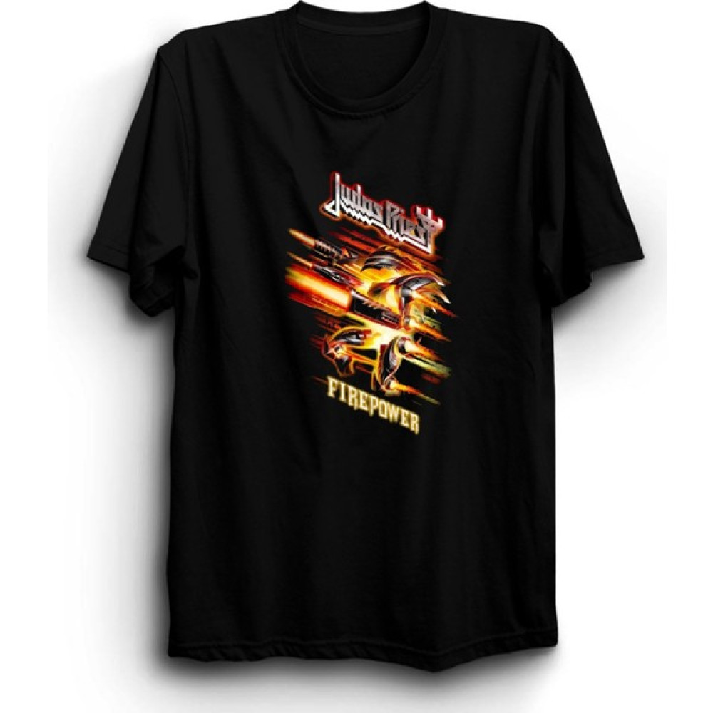 The Fame Judas Priest, Fire Power, Rock Metal Tişört Erkek T-shirt Fiyatı