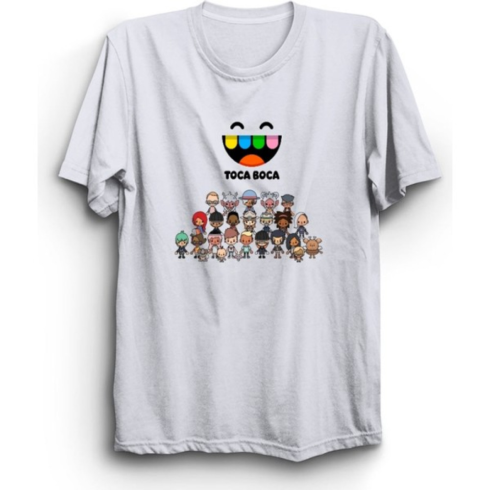The Fame Toca Boca, Toca Life World Characters, VRS04, Game, Oyun Tişört Erkek T-shirt Fiyatı